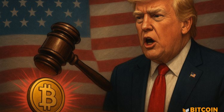 President Trump Targeted In New Crypto Ban Legislation