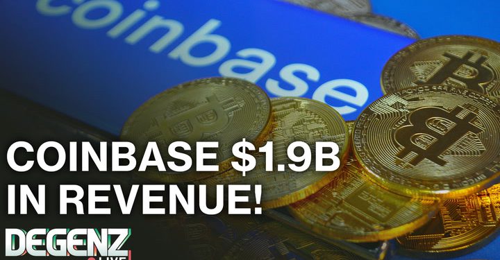 Claims that Binance helped with Trump Launch for CZ Pardon! Coinbase $1.9B in revenue!