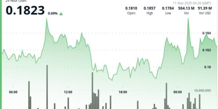 Tests $0.18 Floor After Intraday Breakout Sparks Profit-Taking
