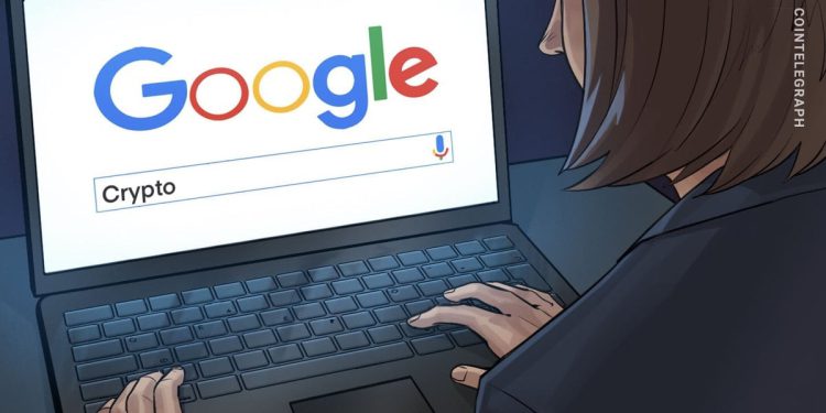 Google Search Volume for ‘Crypto’ Hovers Slightly Above the 1-Year Low