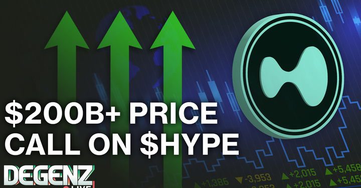 Big Day for Stablecoins! $200B+ price call on Hype! Rainbow Wallet interview