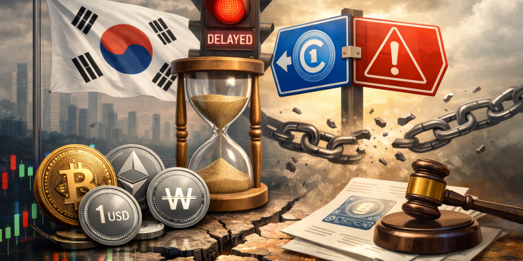 South Korea delays digital asset law as stablecoin oversight divides regulators