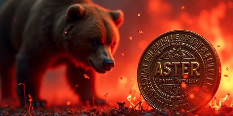 Aster, Telcoin top losers amid sharp crypto downturn