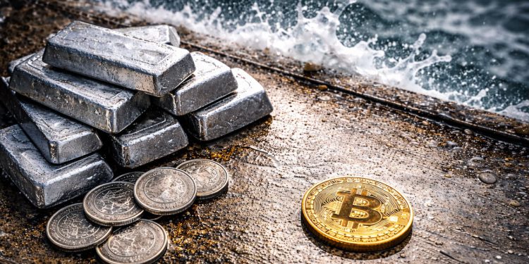 The Bitcoin “hard asset” narrative is breaking as silver hits parabolic peaks without taking crypto along for the ride