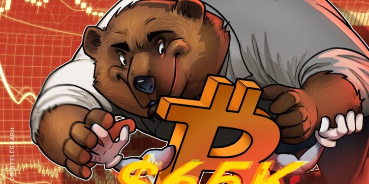 Bitcoin Power Law Gives $65,000 as Key Bear Market Level