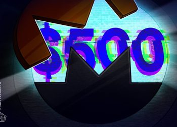 XMR Price Reaches $500 for the First Time Since 2021 After Zcash Falls