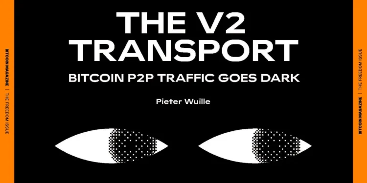 Bitcoin P2P Traffic Goes Dark